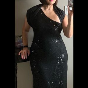 H&M sequinned dress so versatile